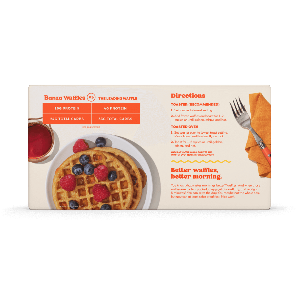 Homestyle Protein Waffles