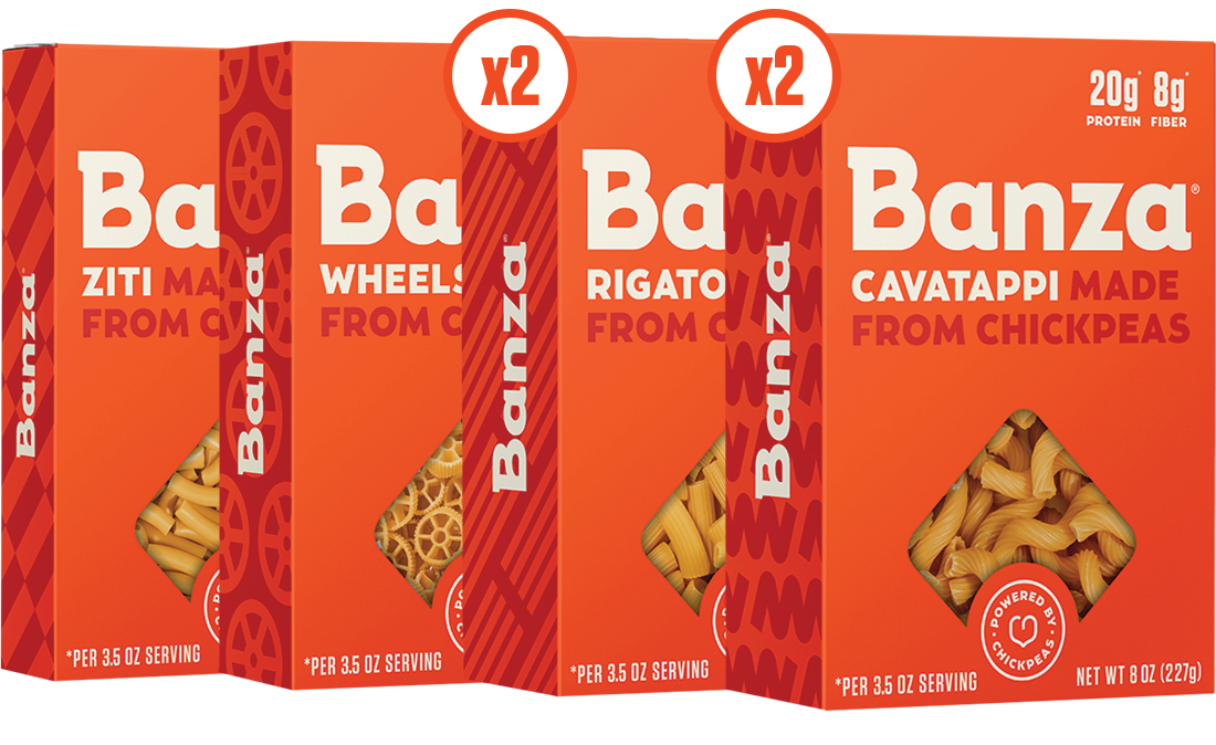 Rigatoni, Cavatappi, Ziti, & Wheels Variety Case